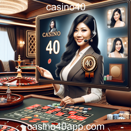 A Experiência Imersiva dos Jogos de Cassino ao Vivo no Casino40